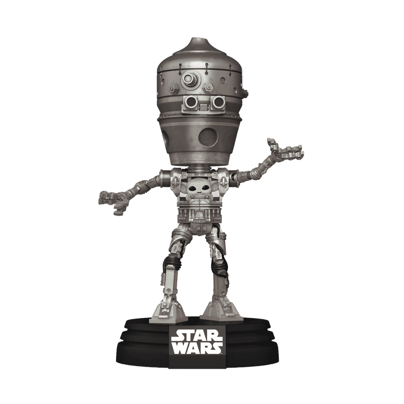 Фігурка Deluxe Lights and Sounds IG-12 with Grogu / Делюкс IG-12 з Грогу #720 — Funko Pop