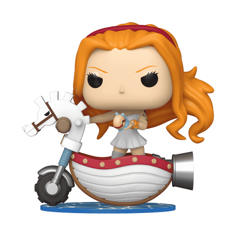 Фігурка Rides Deluxe Nami with White Hobby Horse / Намі з білим конем #128 — Funko Pop