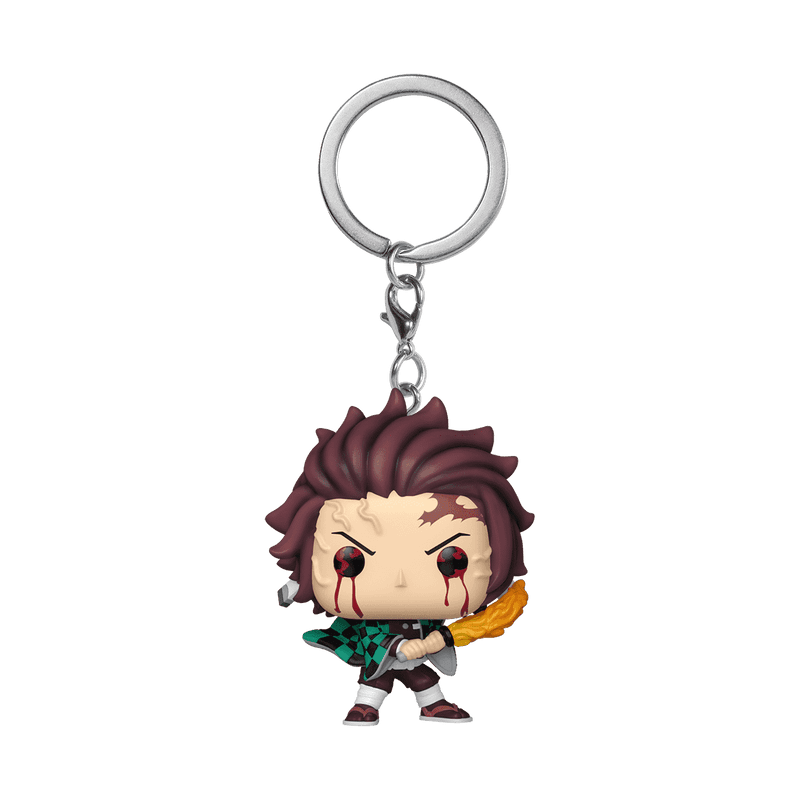 Брелок Pop! Keychain Tanjiro Kamado (Sun Breathing) / Тандзіро Камадо (Сонячне Дихання) #85334 — Funko