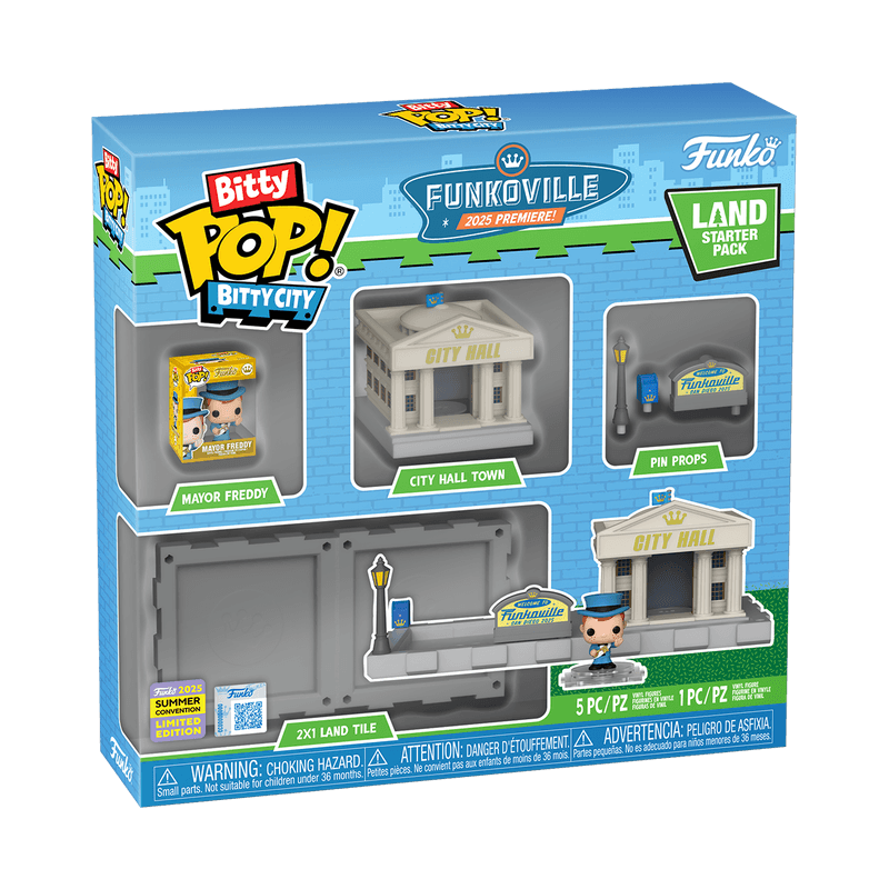 Bitty Pop! Bitty City Funkoville Land Starter Pack / Бітті Сіті Фанковіль #86857 — Funko Pop